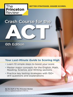 cover image of Crash Course for the ACT